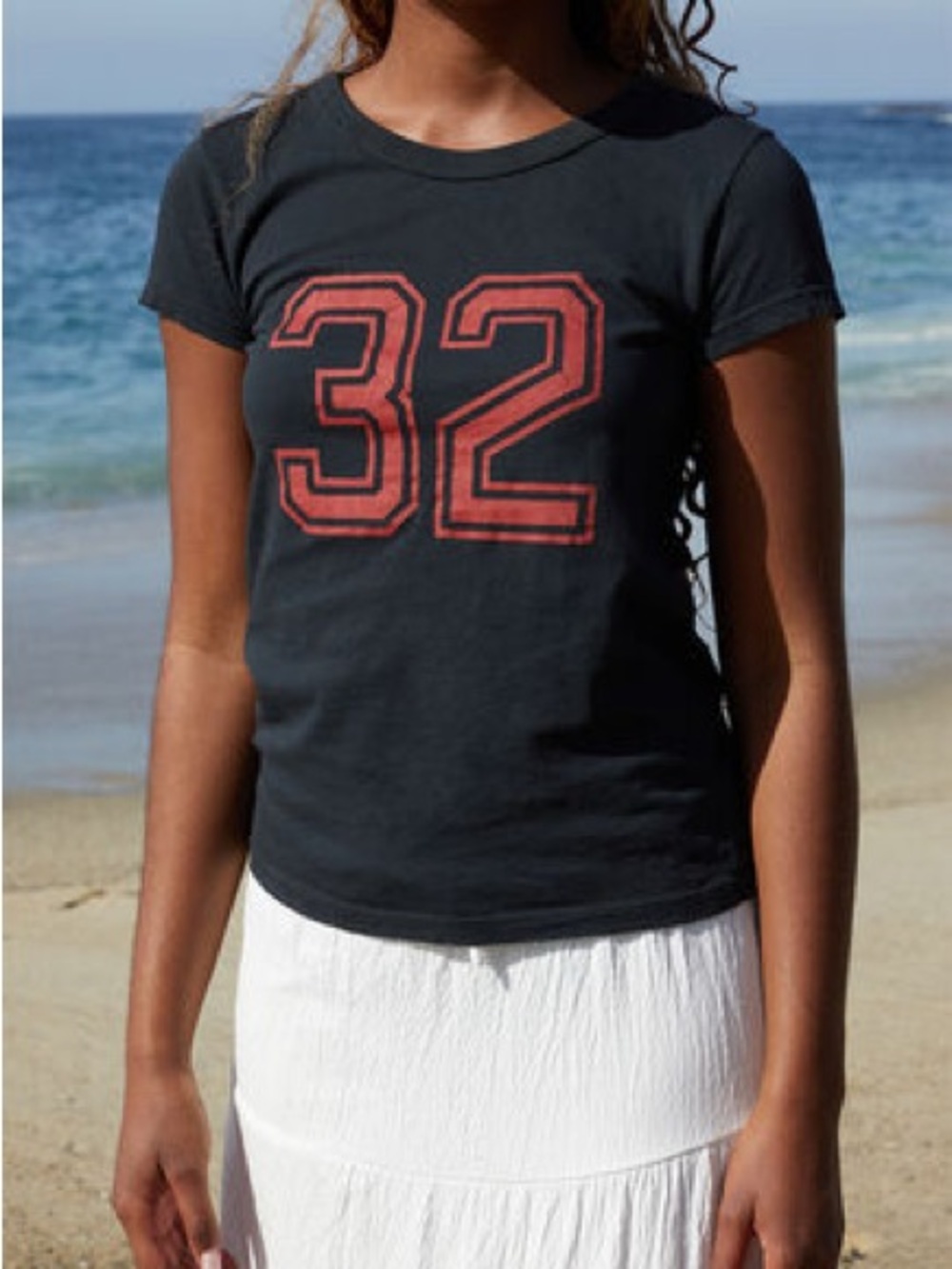 John Galt Pacsun Brandy Melville Black Baby Tee